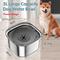 Show in main carousel: UPSKY Stainless Steel Slow Feeder Dog Water Bowl, Grey, 101-oz slide 2 of 9