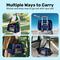 Show in main carousel: Niubya Soft-Sided Washable Airline-Approved Dog & Cat Carrier, Dark Blue, 16-in slide 7 of 9
