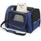 Show in main carousel: Niubya Soft-Sided Washable Airline-Approved Dog & Cat Carrier, Dark Blue, 16-in slide 1 of 9