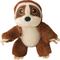 Show in main carousel: Snugarooz Baby Sasha the Sloth Squeaky Dog Plush Toy, Brown slide 1 of 4