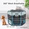 Show in main carousel: Jespet Soft-Sided Dog & Cat Playpen, Teal, 61-in slide 3 of 8
