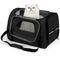 Show in main carousel: Niubya Soft-Sided Washable Airline-Approved Dog & Cat Carrier, Black, 16-in slide 1 of 9