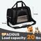 Show in main carousel: Niubya Soft-Sided Washable Airline-Approved Dog & Cat Carrier, Black, 16-in slide 2 of 9