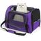 Show in main carousel: Niubya Soft-Sided Washable Airline-Approved Dog & Cat Carrier, Purple, 16-in slide 1 of 9