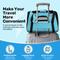 Show in main carousel: Niubya Soft-Sided Washable Airline-Approved Dog & Cat Carrier, Blue, 16-in slide 6 of 9