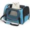 Show in main carousel: Niubya Soft-Sided Washable Airline-Approved Dog & Cat Carrier, Blue, 16-in slide 1 of 9