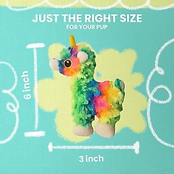 Snugarooz Baby Momma the Llama Squeaky Dog Plush Toy, Multi slide 2 of 5