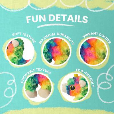 Show full view: Snugarooz Baby Momma the Llama Squeaky Dog Plush Toy, Multi slide 4 of 6