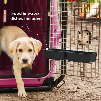 Show full view: Mammoth Guardian Dog Kennel, Pink Shock slide 3 of 12