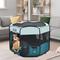 Show in main carousel: Jespet Soft-Sided Dog & Cat Playpen, Teal, 61-in slide 6 of 8