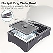 Show in main carousel: UPSKY 2-in-1 Adjustable Raised Non-Skid Stainless Steel Slow Feeder Dog Bowls, Grey slide 5 of 9