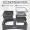 Show in main carousel: UPSKY 2-in-1 Adjustable Raised Non-Skid Slow Feeder Dog Bowls, Grey slide 4 of 11