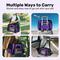 Show in main carousel: Niubya Soft-Sided Washable Airline-Approved Dog & Cat Carrier, Purple, 16-in slide 7 of 9