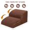 Show in main carousel: Niubya Extra Wide Foam Dog Stairs, Brown, 2 Steps slide 2 of 7