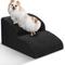 Show in main carousel: Niubya Extra Wide Foam Dog Stairs, Black, 2 Steps slide 1 of 8