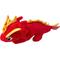 Show in main carousel: Snugarooz Fire the Dragon Squeaky Dog Plush Toy, Red slide 1 of 8