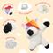 Show in main carousel: Snugarooz Baby DAB the Unicorn Squeaky Dog Plush Toy, White slide 4 of 6