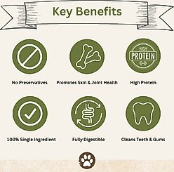 Top Dog Chews Chicken Feet Natural Dog Chew Treats, 25 count slide 2 of 5