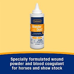 Farnam Wonder Dust Dog & Horse Wound Care Powder, 4-oz bottle slide 2 of 9