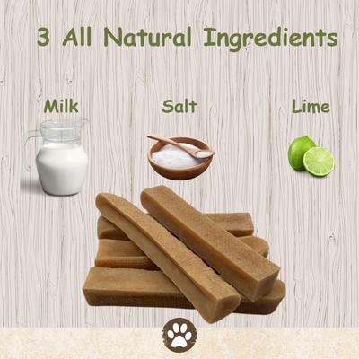 Show full view: Top Dog Chews 100% Natural Himalayan Yak Cheese Small & Medium Chews Dog Treat, 1-lb bag slide 5 of 9