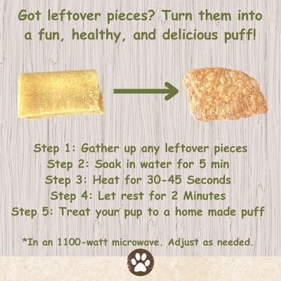 Show full view: Top Dog Chews 100% Natural Himalayan Yak Cheese Small & Medium Chews Dog Treat, 1-lb bag slide 6 of 9