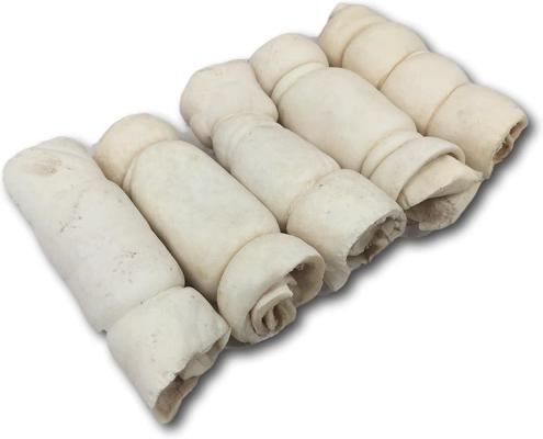 Show full view: Top Dog Chews Buffalo Beef Cheek Rolls Dog Treat, 5 count, 5 - 6 inches slide 7 of 9