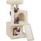 Show in main carousel: Yaheetech 3 Tiers 36-in Plush Cat Tower with Double Cat Condo, Beige slide 2 of 7