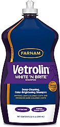 Farnam Vetrolin White N' Brite Horse Shampoo, 32-fl oz bottle