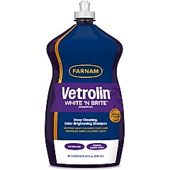 Farnam Vetrolin White N' Brite Horse Shampoo, 32-fl oz bottle