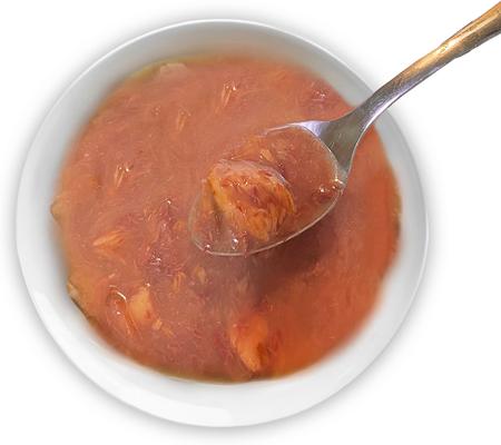 Show full view: Scoochie Pet Premium Gravy Salmon Stew Wet Cat Food Topping, 3.5-oz pouch, case of 4 slide 4 of 8