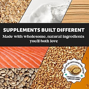 Pet Honesty Fresh Breath Chicken Flavor Dental Bites Supplement for Cats, 3.7-oz pouch