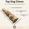 Show in main carousel: Top Dog Chews Bully Dusted 10-in Beef Cheek Rolls Dog Treats, 2 count slide 3 of 8