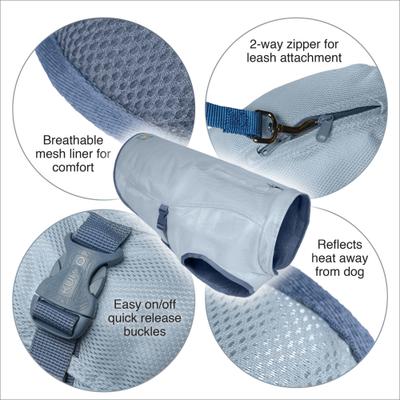 Show full view: Kurgo Core Cooling Dog Vest, Medium slide 2 of 11