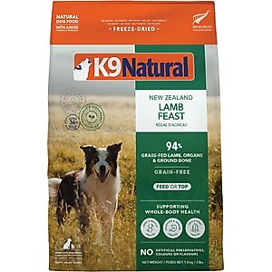 K9 NATURAL Lamb & King Salmon Grain-Free Freeze-Dried Dog