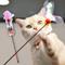 Show in main carousel: Necoichi Crinkly Critters Fluttery Fish Cat Wand Toy slide 1 of 12