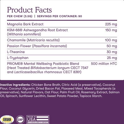 Show full view: Fera Pets Calming Soft Chews Supplement for Dogs, 90 count slide 6 of 12