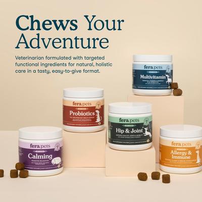 Show full view: Fera Pets Multivitamin Soft Chews Supplement for Dogs, 90 count slide 7 of 12