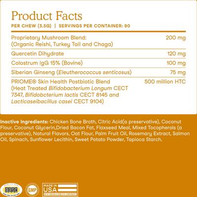 Show full view: Fera Pets Allergy & Immune Support Soft Chew Supplement for Dogs, 90 count slide 6 of 12