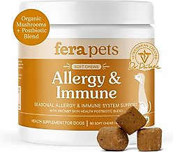 Fera Pets Allergy & Immune Support Soft Chew Supplement for Dogs, 90 count