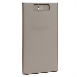 PetSafe Closing Panel Dog & Cat Door Cover, Tan, Large