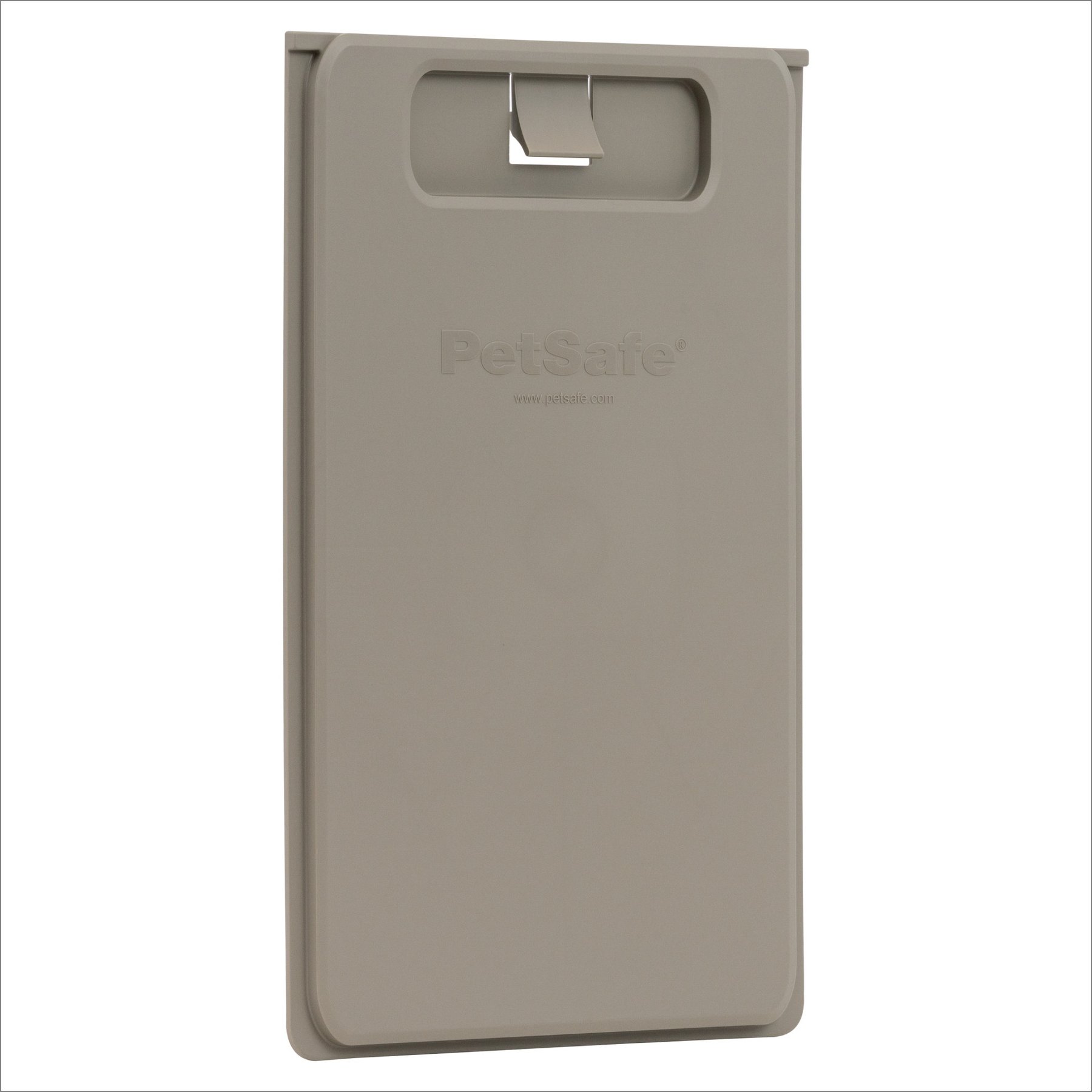 PetSafe Closing Panel Dog & Cat Door Cover, Tan, Medium