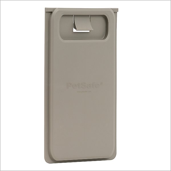 Show full view: PetSafe Closing Panel Dog & Cat Door Cover, Tan, Small slide 1 of 5