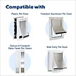 Show in main carousel: PetSafe Closing Panel Dog & Cat Door Cover, Tan, Small slide 2 of 5