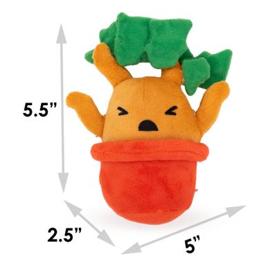 Show full view: Buckle-Down Harry Potter Mandrake Root Plush Dog Toy slide 3 of 3
