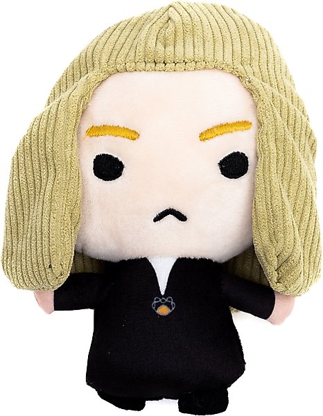 Show full view: Buckle-Down Harry Potter Lucius Malfoy Plush Dog Toy slide 1 of 3