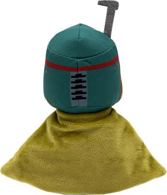 Show full view: Buckle-Down Star Wars Boba Fett Big Head Plush Dog Toy slide 2 of 4