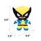 Show in main carousel: Buckle-Down X-Men Wolverine Plush Dog Toy slide 5 of 5
