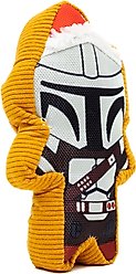 Buckle-Down Christmas Star Wars Holiday Mandalorian Santa Cookie Plush Dog Toy slide 2 of 5