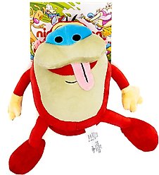 Buckle-Down Ren & Stimpy Stimpy Plush Dog Toy slide 2 of 4