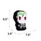 Show in main carousel: Buckle-Down Chibi Beetlejuice Plush Dog Toy slide 5 of 5